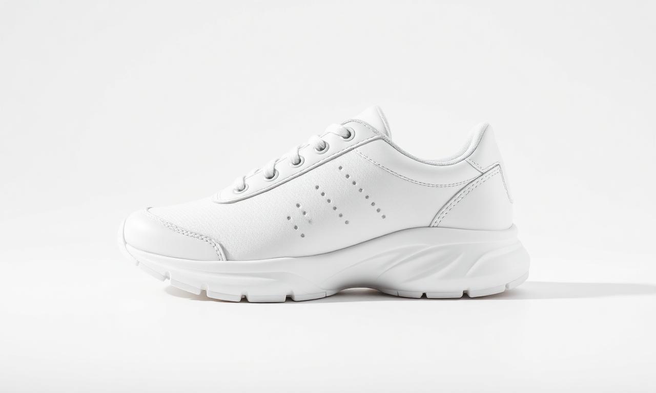 Sneaker product photo on pure white background suitable for Amazon