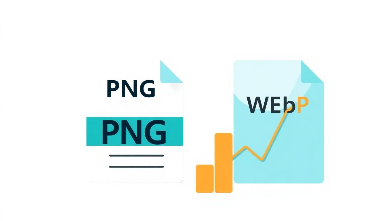PNG and WebP file format icons compared with a transparent product cutout
