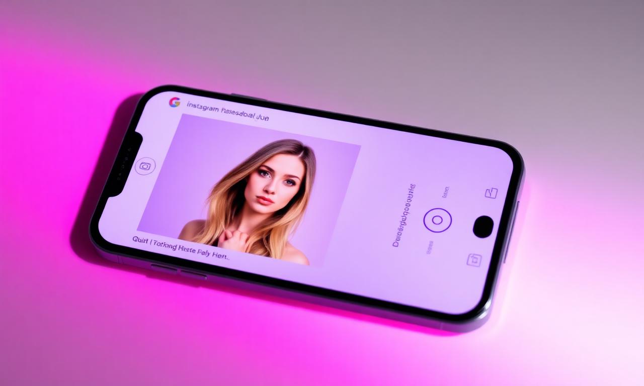 Instagram profile picture with a clean background removed using AI